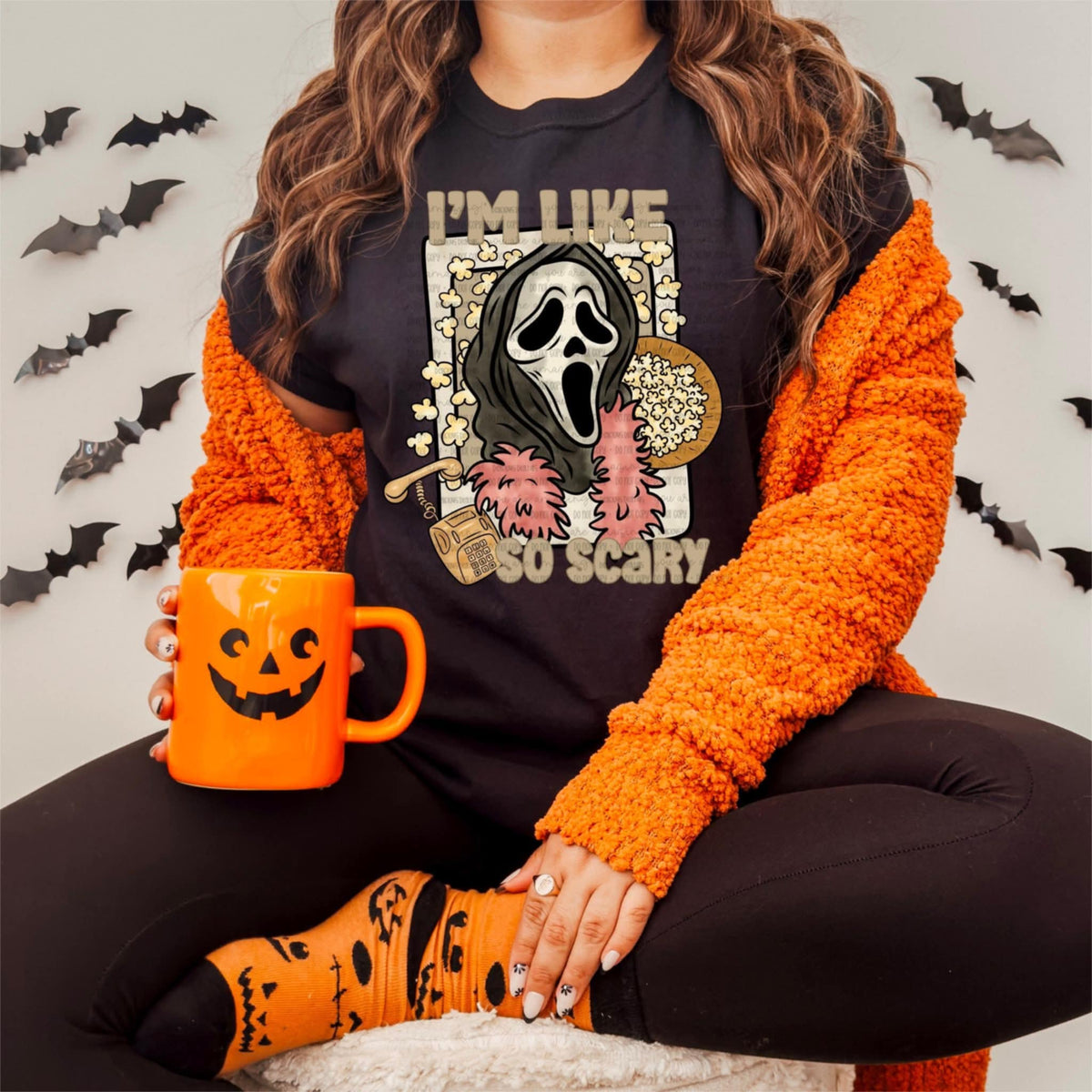 I’m Like So Scary popcorn GF (DDD) DTF transfer