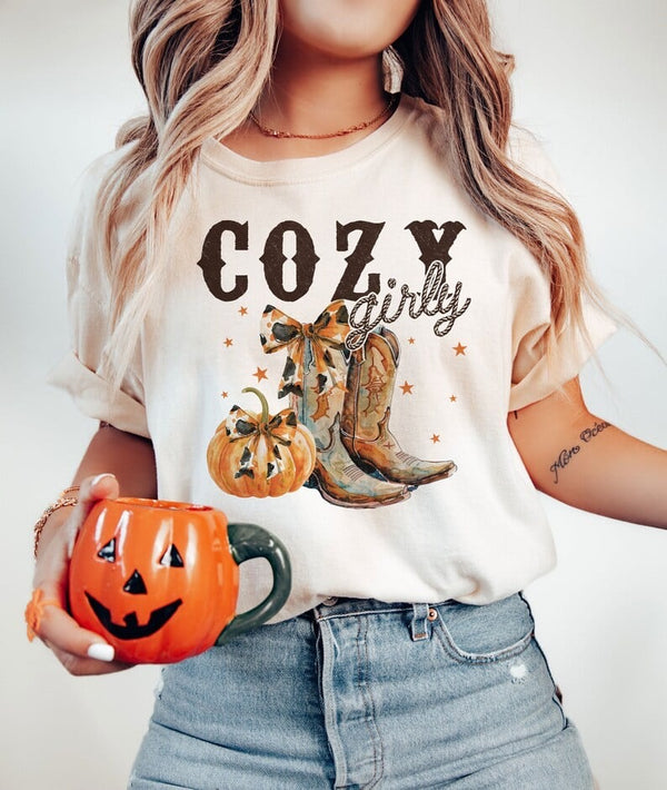 Cozy girly boots 37576 DTF transfer