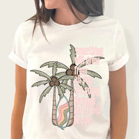 Something will grow from all you are going through. And it will be you palm tree (CITY) 37862 DTF transfer