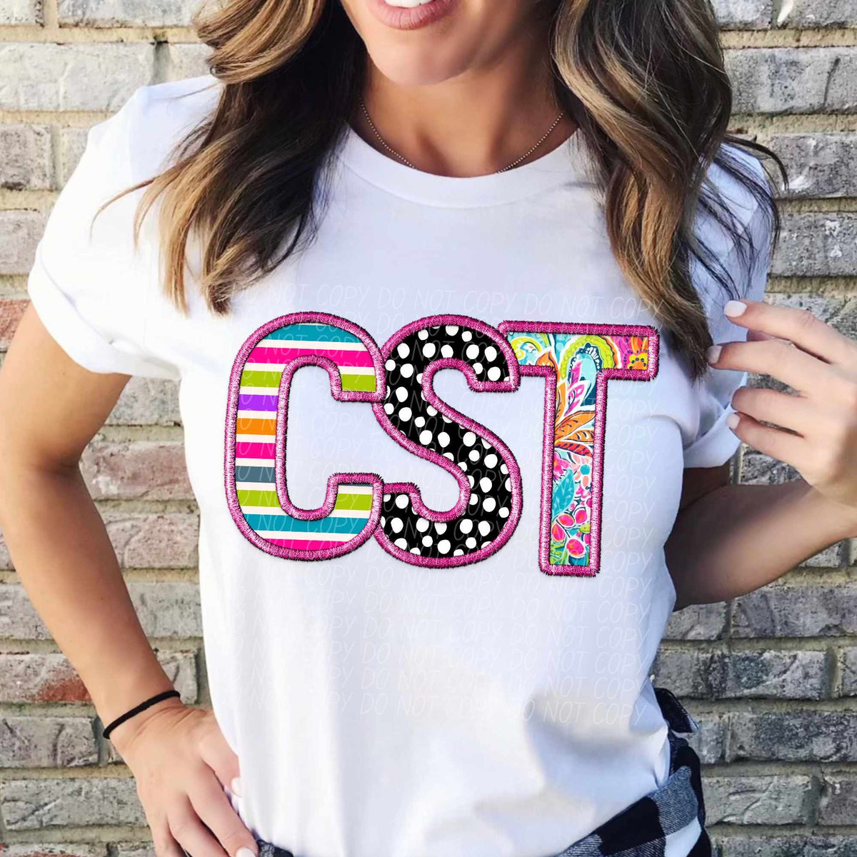 CST colorful patterns (CITY) 37809 DTF transfer