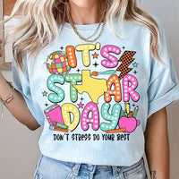 It’s star day don’t stress do your best TEXAS 27623 DTF transfer