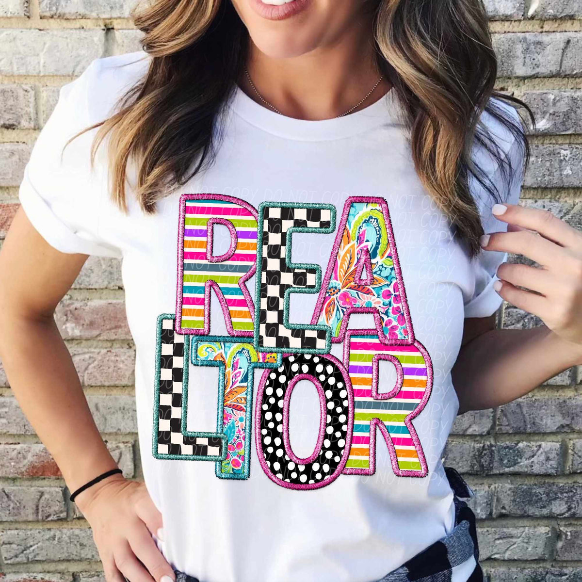 Related arts crew colorful patterns (CITY) 37793 DTF transfer
