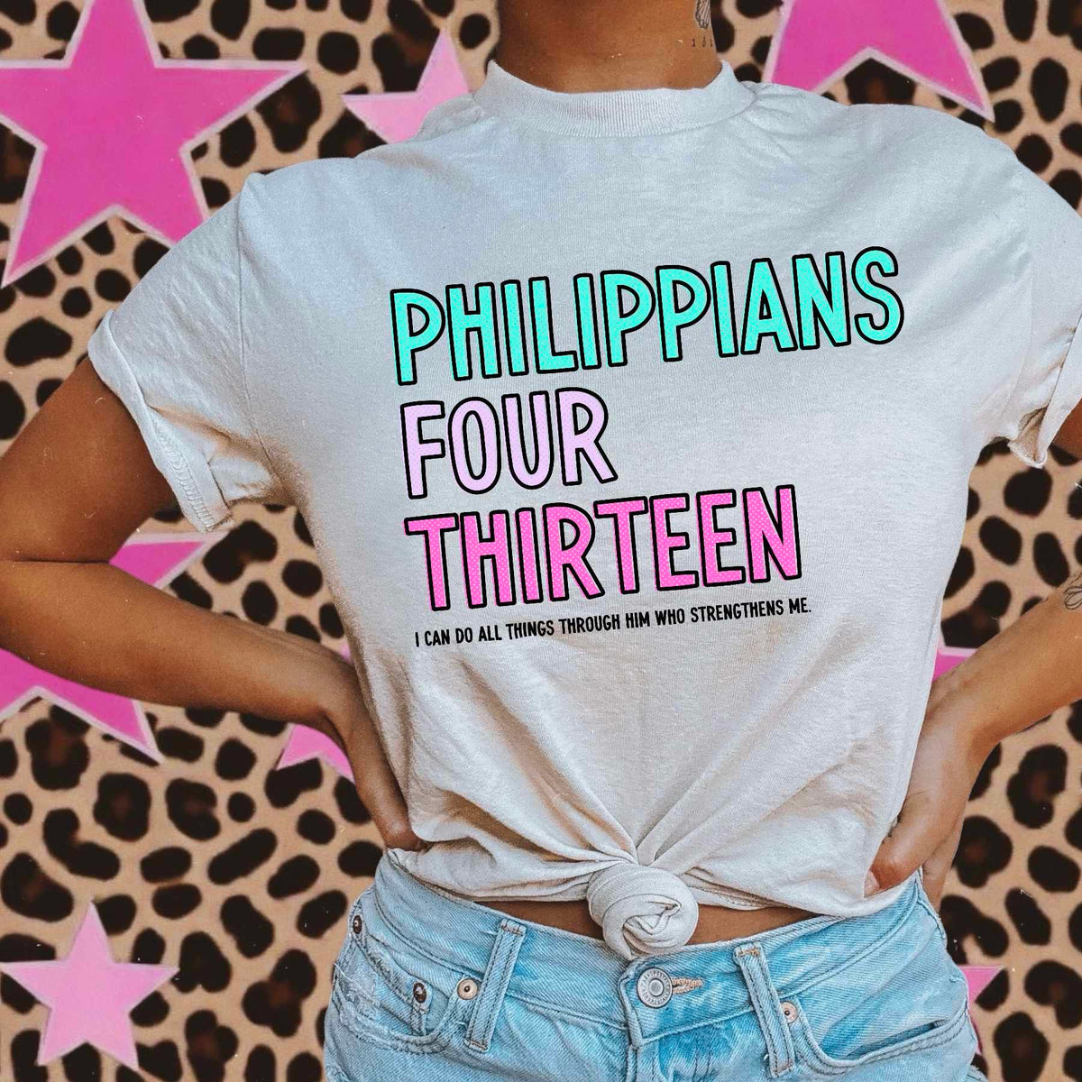 Phillipians four pastel (SAL) 37879 DTF transfer
