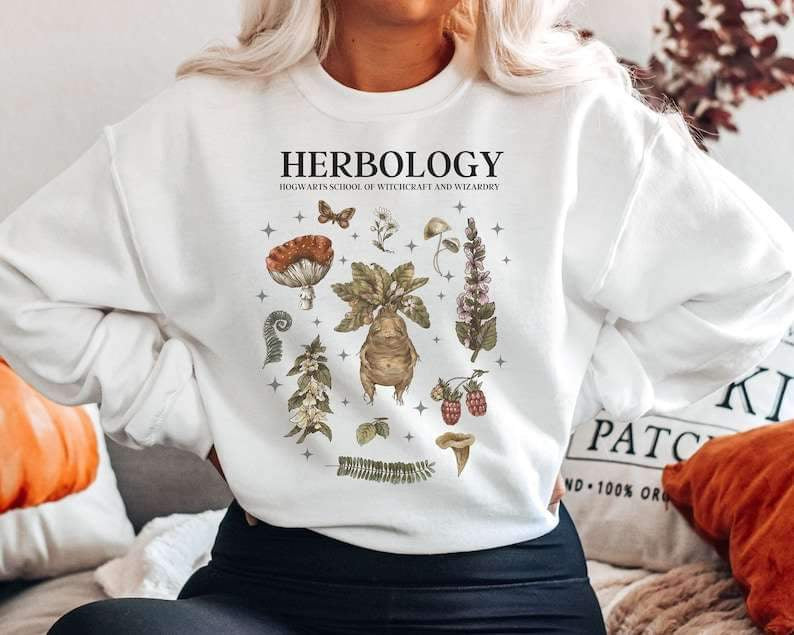 Herbology collage DTF Transfer