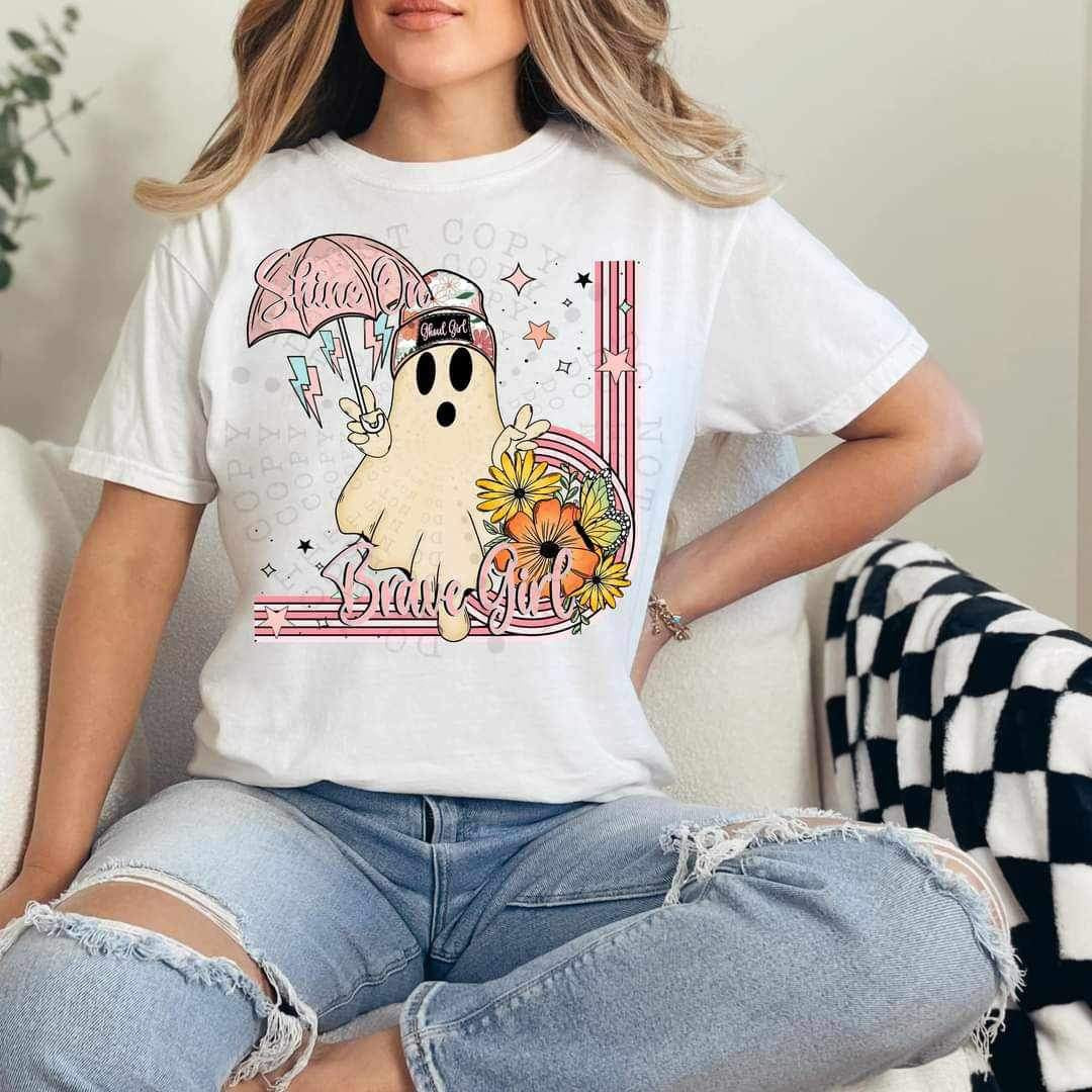 Brave girl ghost (VIRGO) 19328 DTF Transfer