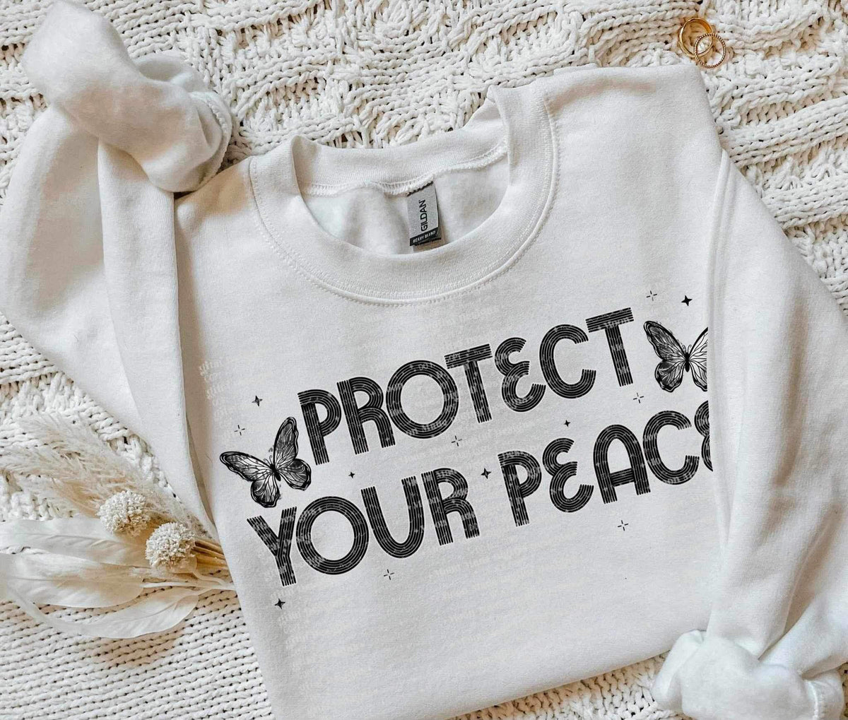 Protect your peace BLACK 19336 DTF Transfer