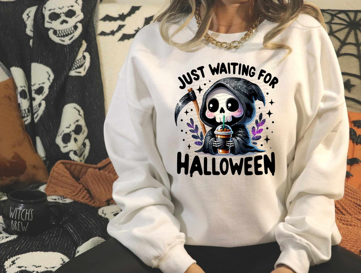 Just waiting for halloween reaper 39138 DTF transfer