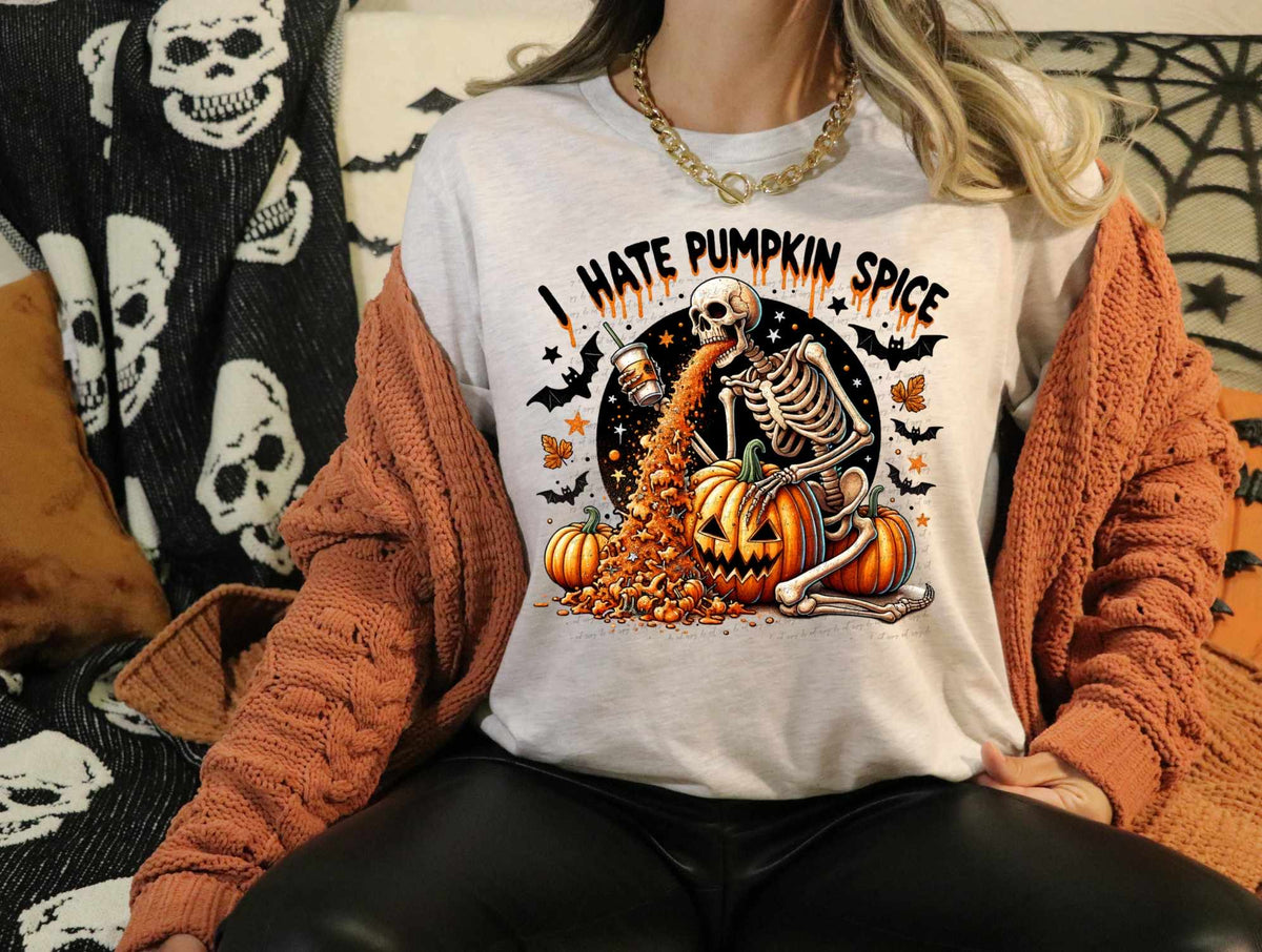 I hate pumpkin spice 39092 DTF transfer