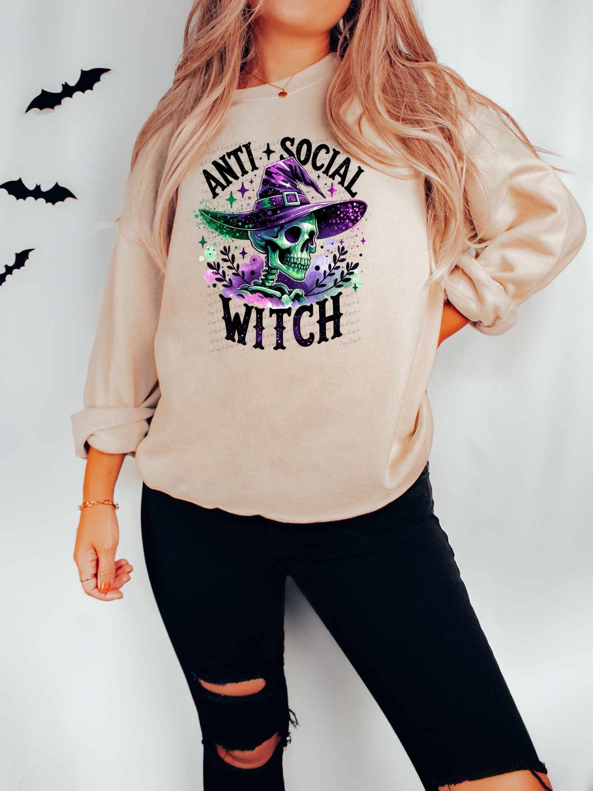 Anti-social witch 39136 DTF transfer