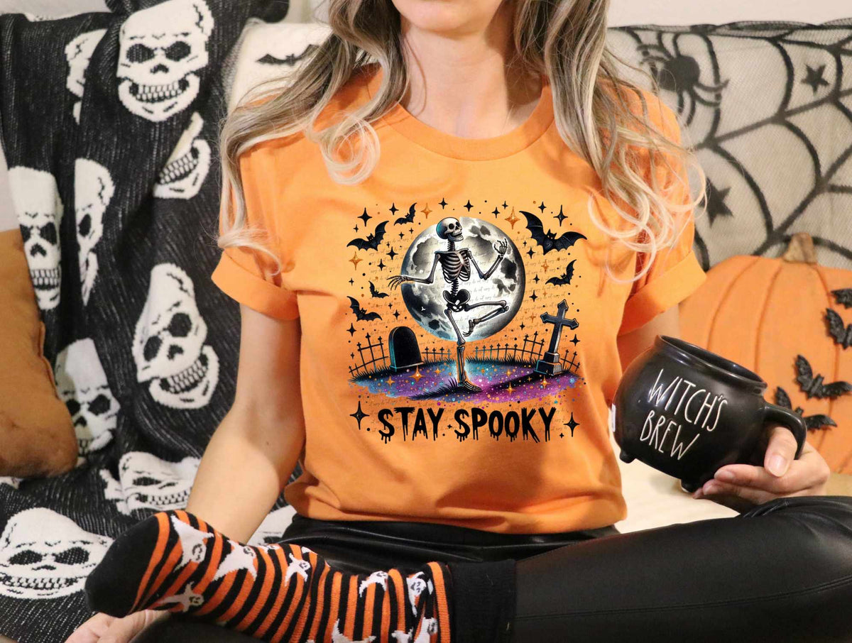 Stay spooky moon 39134 DTF transfer