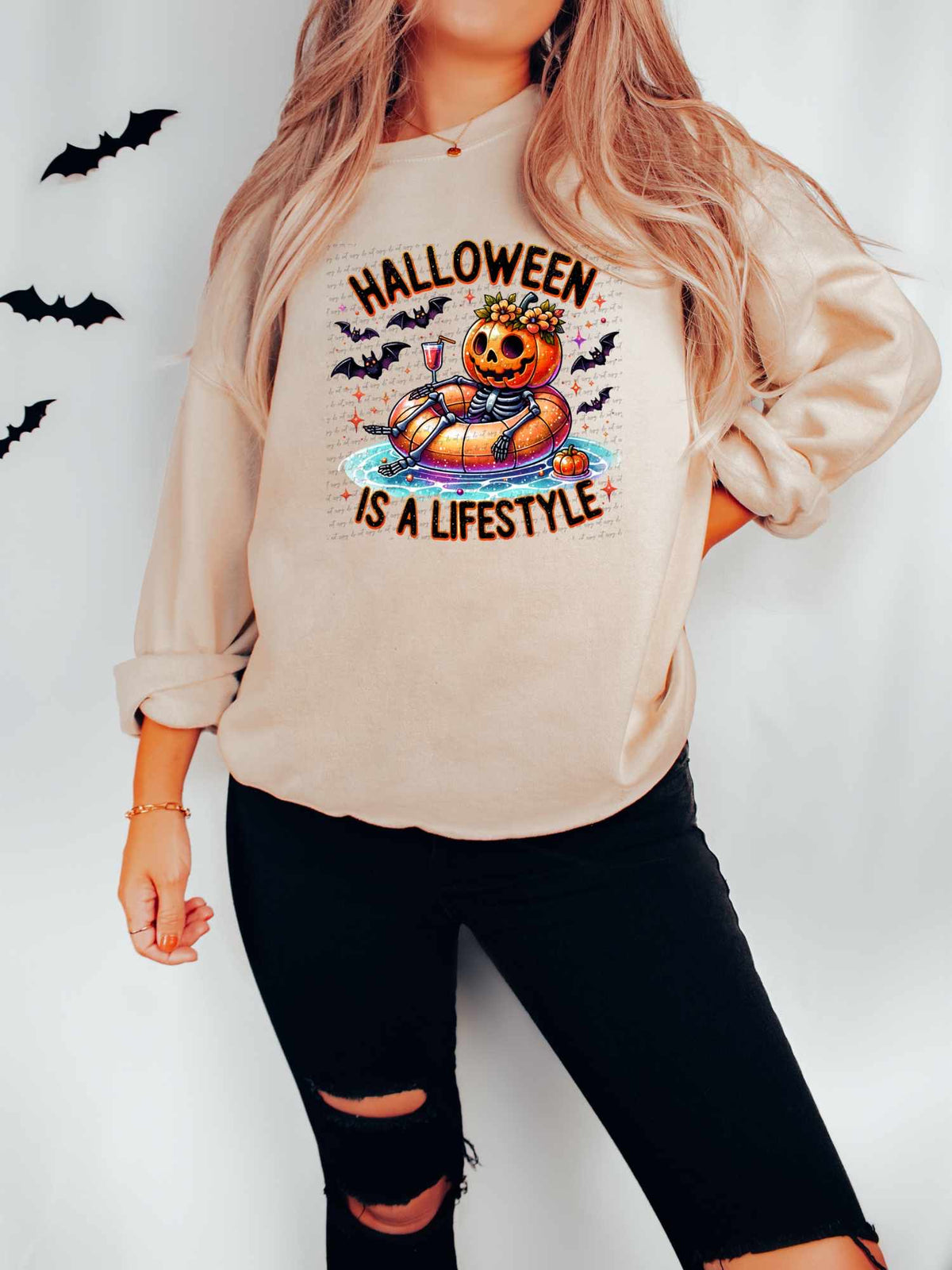 Halloween is a lifestyle 39132 DTF transfer