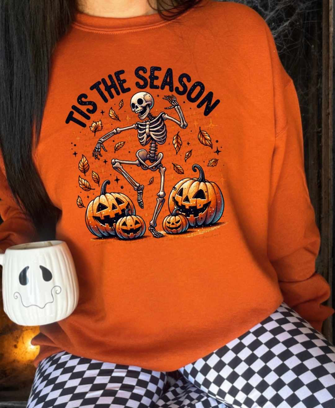 Tis the season dancing skellie 39080 DTF transfer