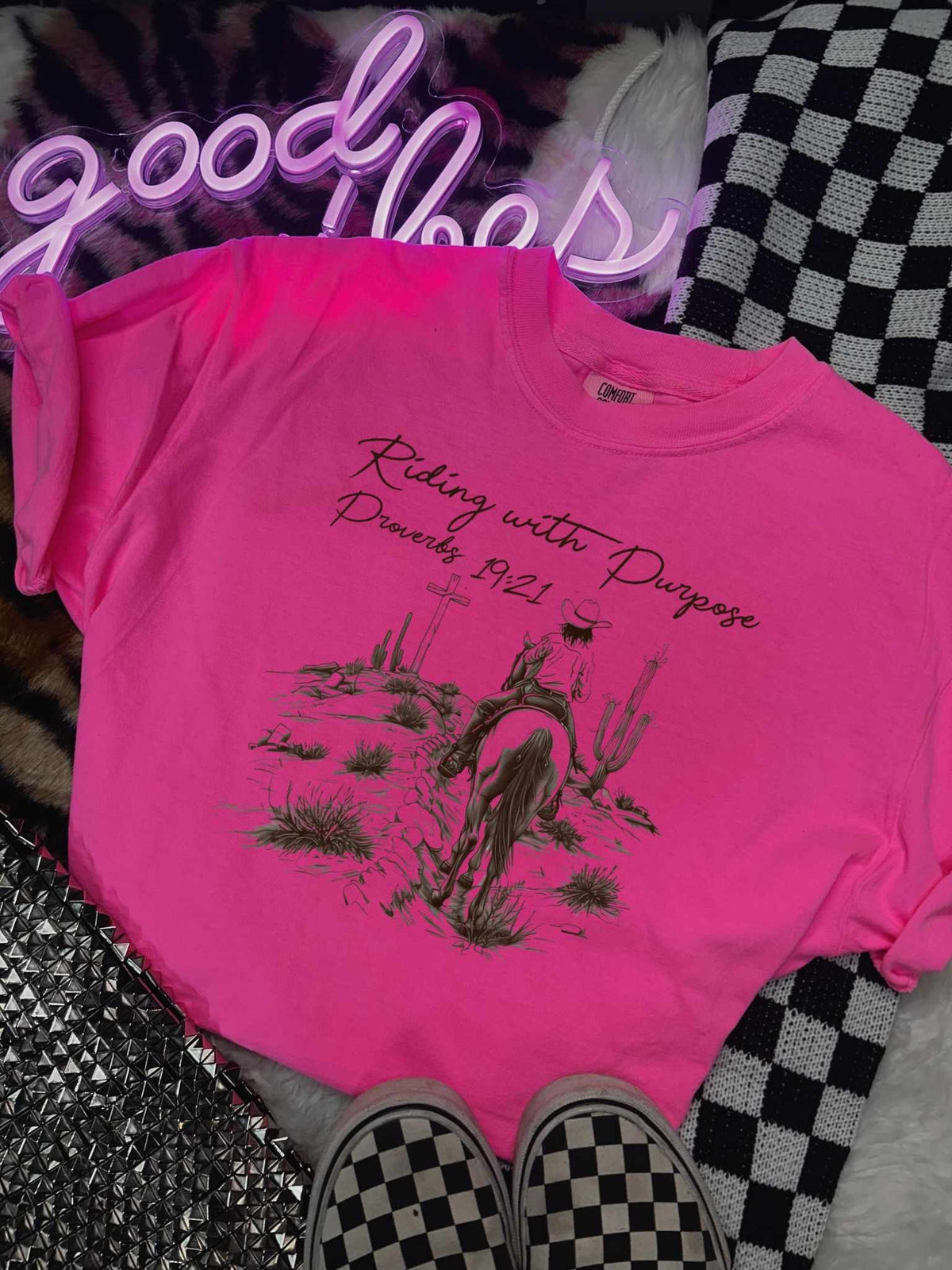 Riding with purpose 39126 DTF transfer