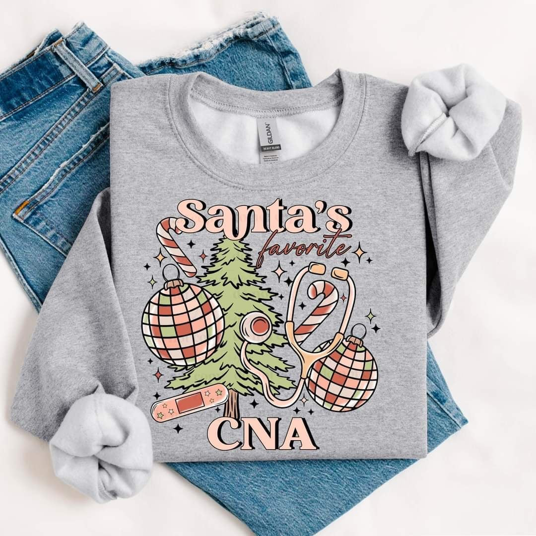 Santa’s favorite CNA (CSC) 60419 DTF transfer