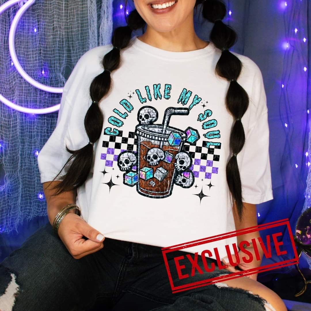 Cold like my soul exclusive 37904 DTF transfer