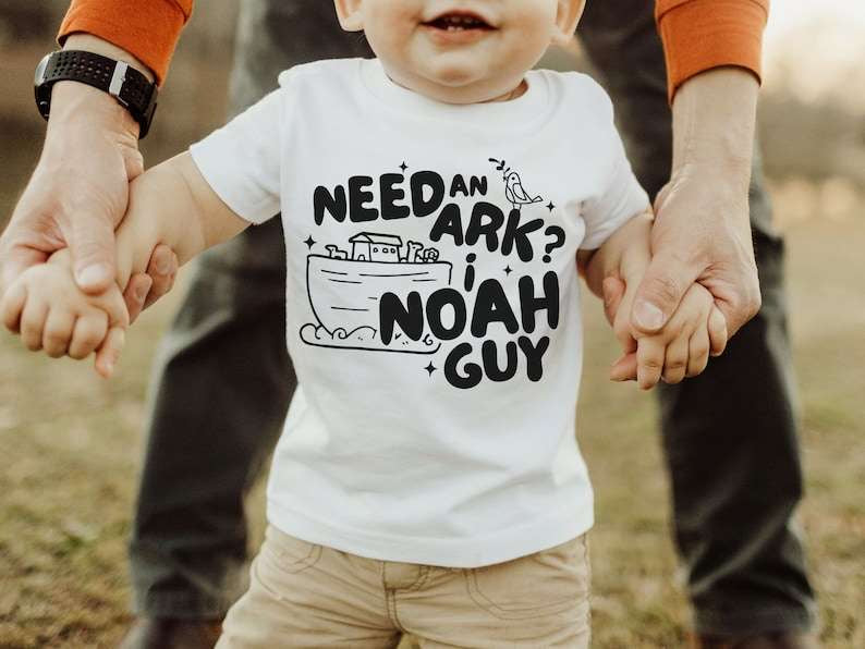 Need an ark? I noah guy BLACK 27779 DTF transfer