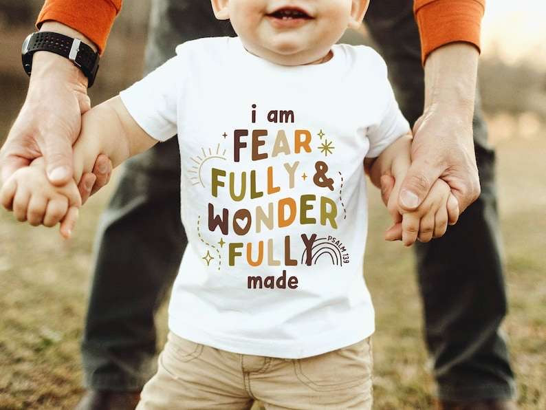 I am fearfully and wonderfully made 27793 DTF transfer