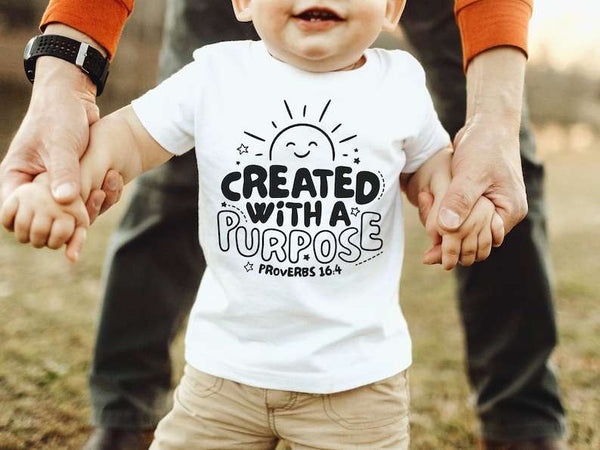 Created with a purpose BLACK 27780 DTF transfer