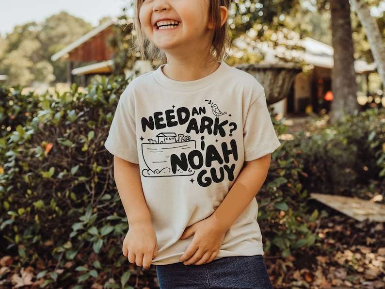 Need an ark? I noah guy BLACK 27779 DTF transfer