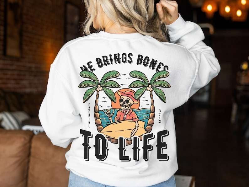 He brings bones to life 27775 DTF transfer
