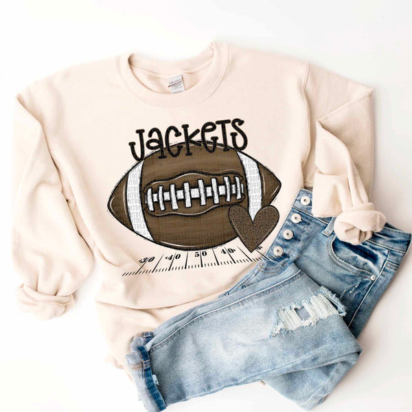 Jackets (football yards) 49674 DTF TRANSFER