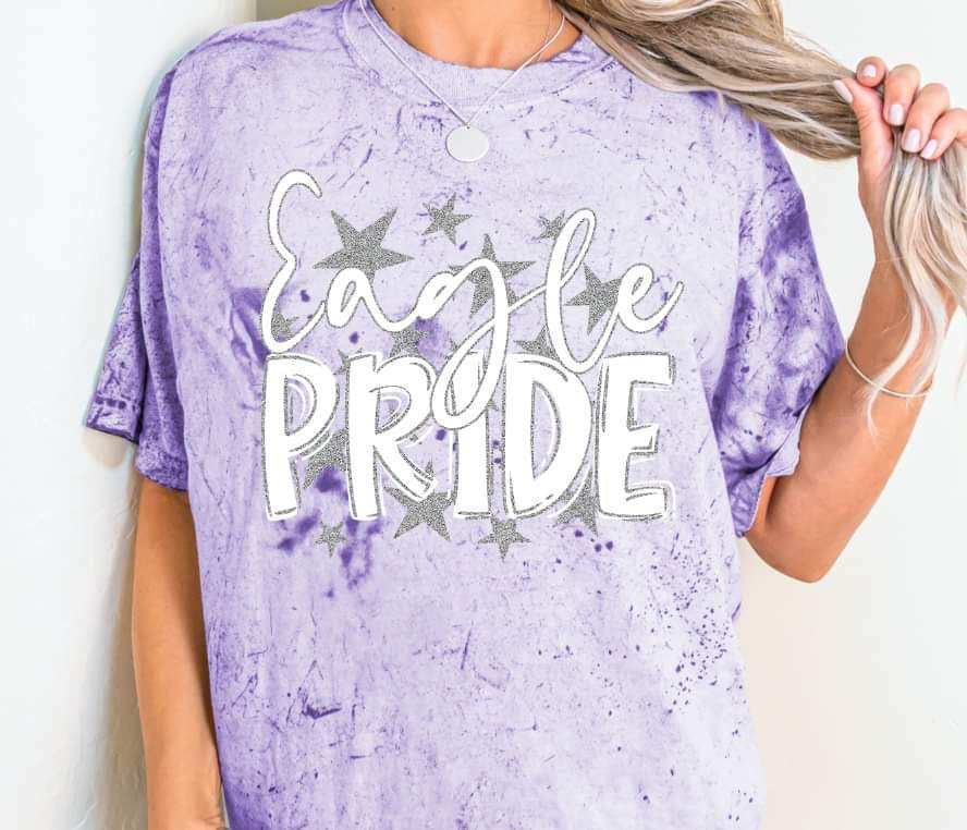 Eagle pride silver stars (S&G) 37971 DTF transfer