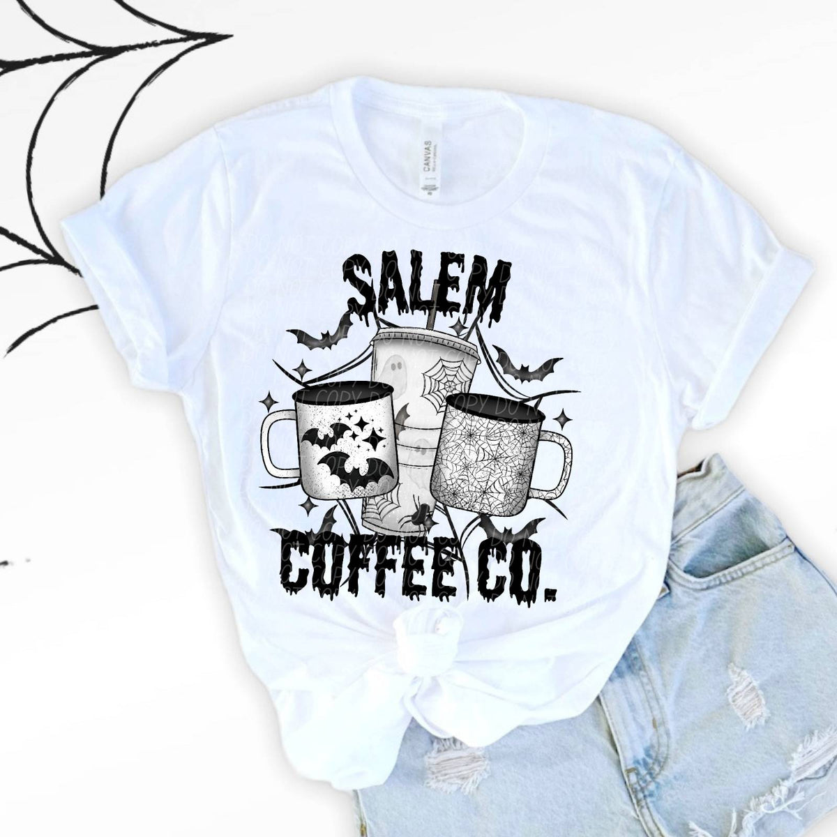 Salem coffee co (salem on top) (CITY) 37983 DTF transfer