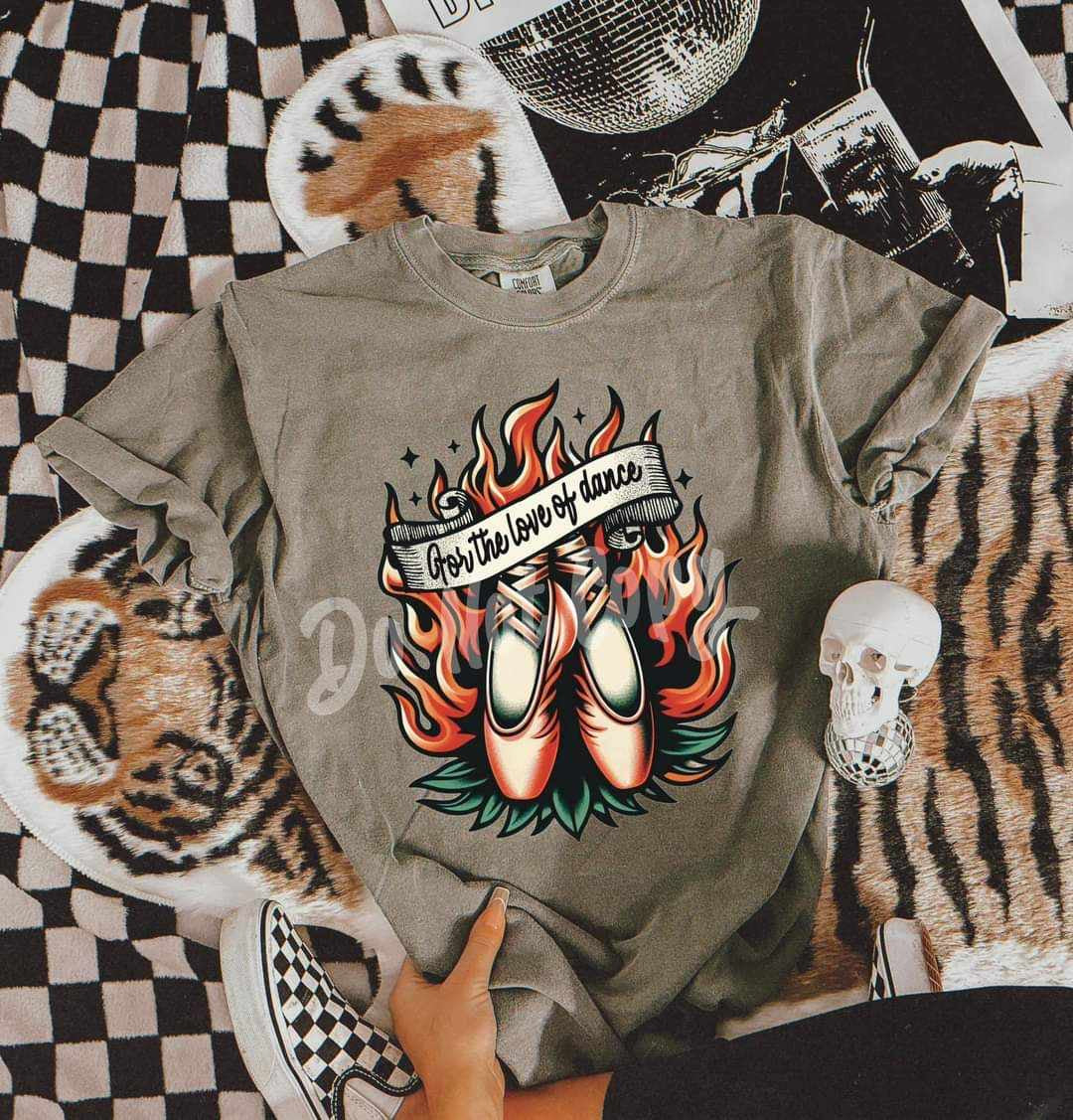 For the love of dance (RTD) 39023 DTF transfer