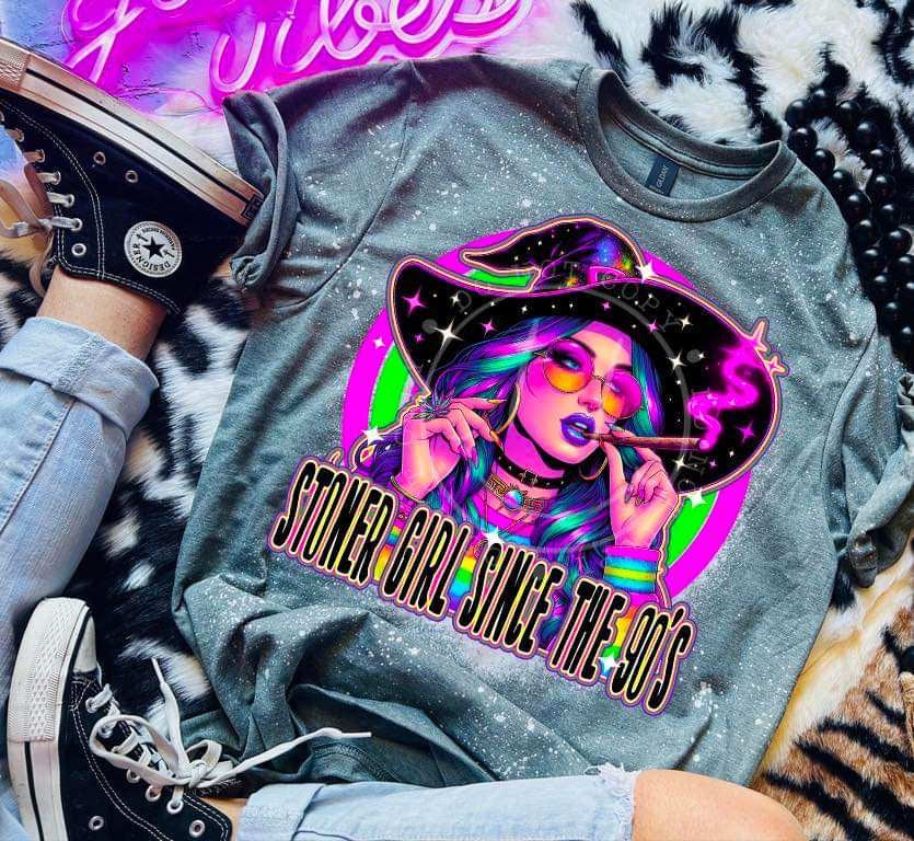 Stoner girl since the 90s (LYTTLE) 27841 DTF transfer