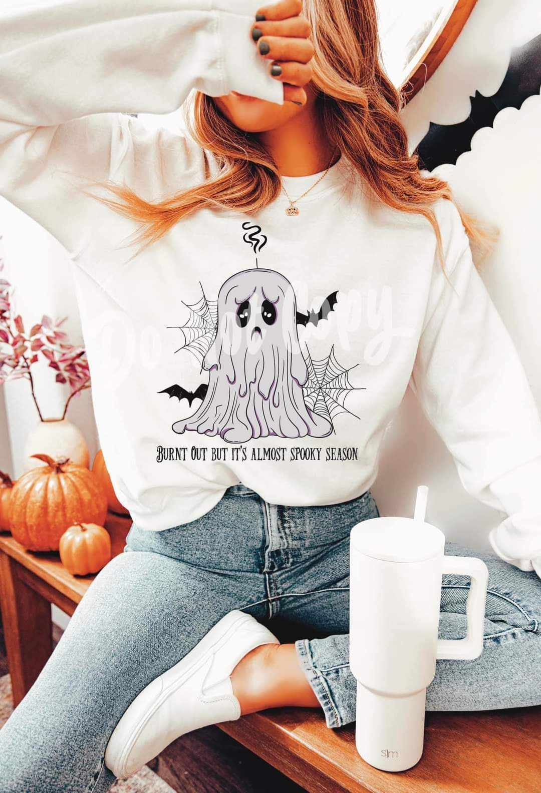 Burnt out but it’s almost spooky season (RTD) 39013 DTF transfer