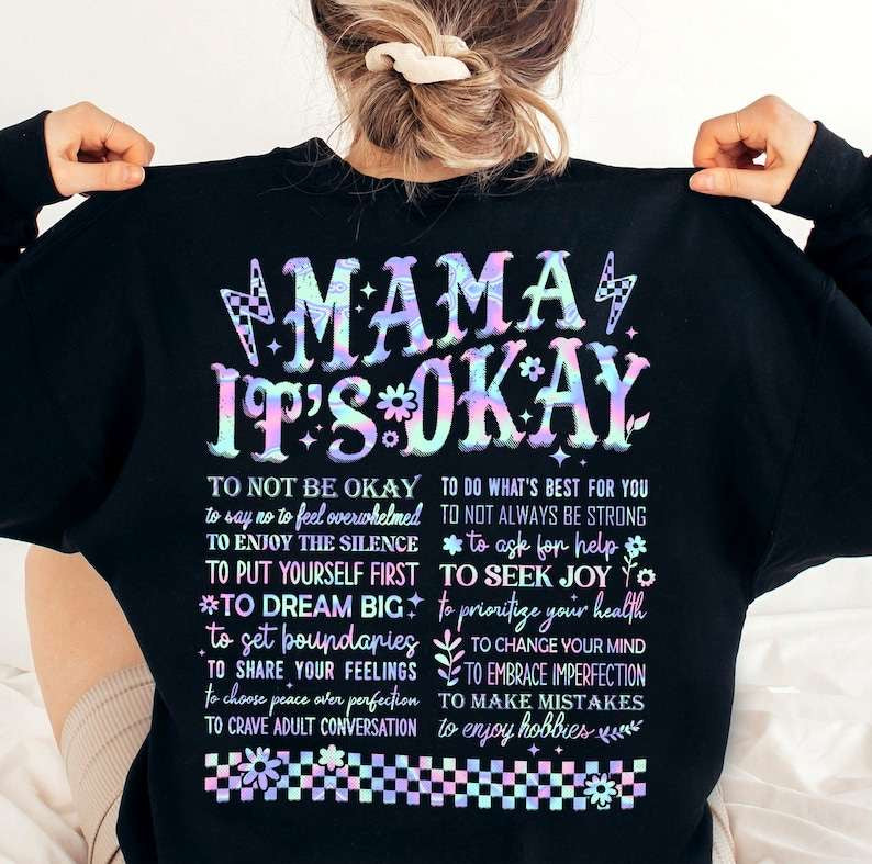 Mama it’s okay sayings 27885 DTF transfer