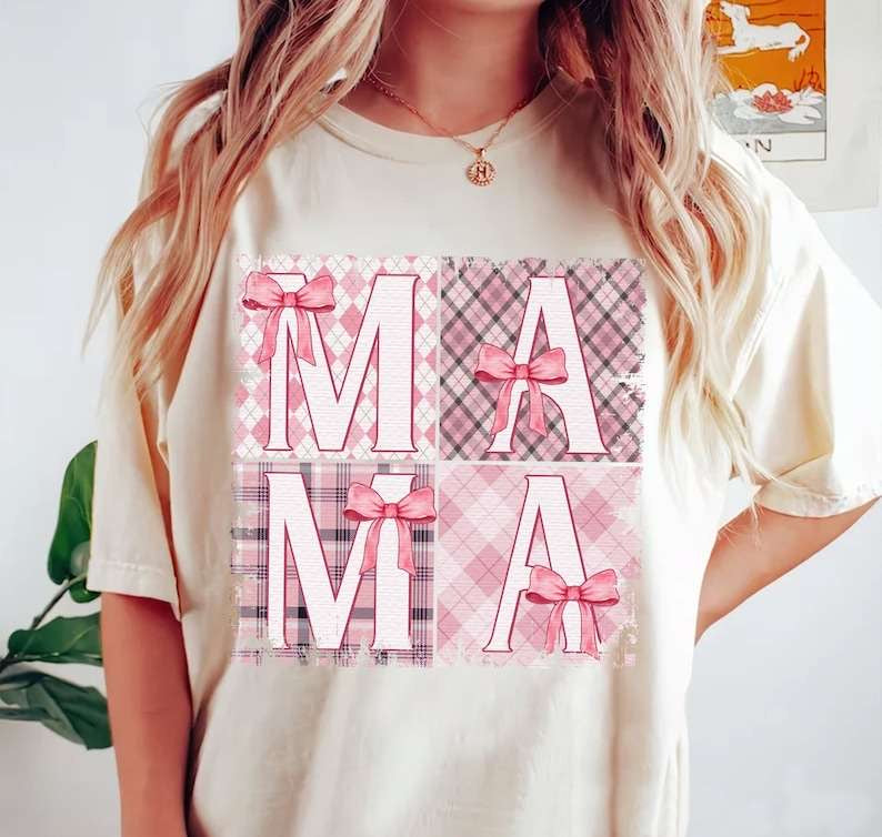 Mama coquette blocks 27881 DTF transfer