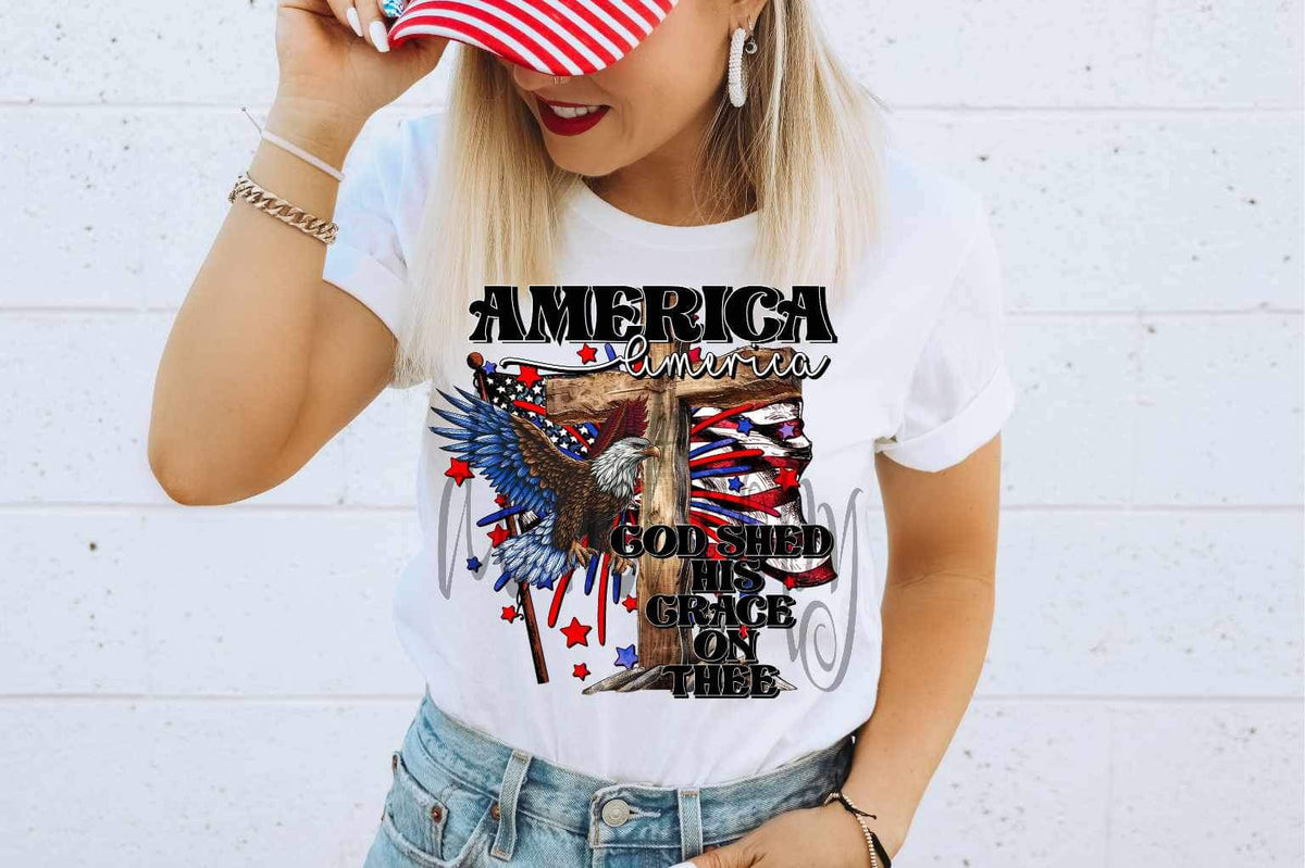 God shed his grace on thee (SSD) 19625 DTF Transfer