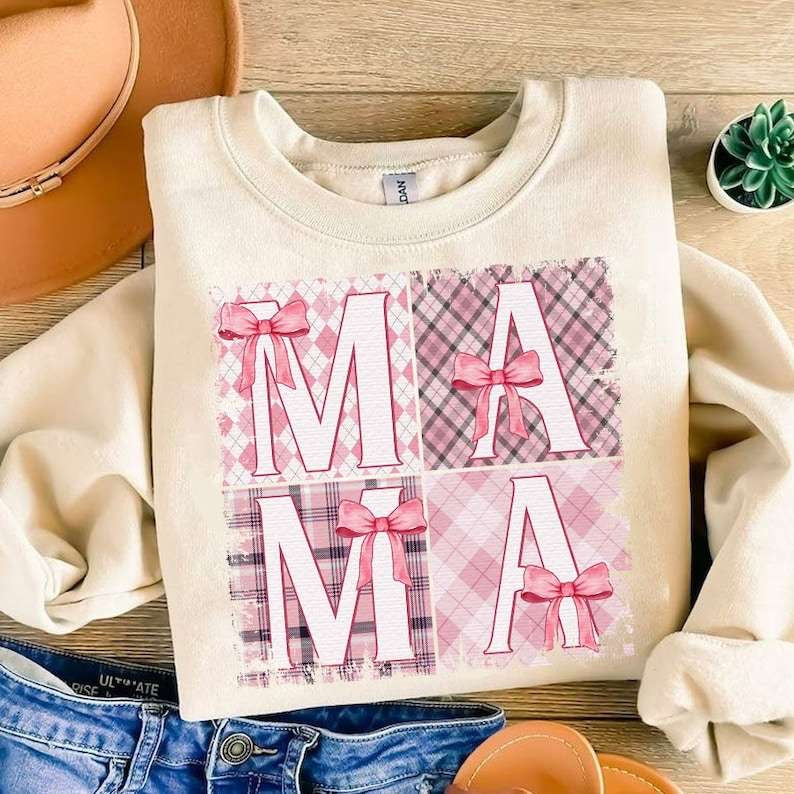 Mama coquette blocks 27881 DTF transfer