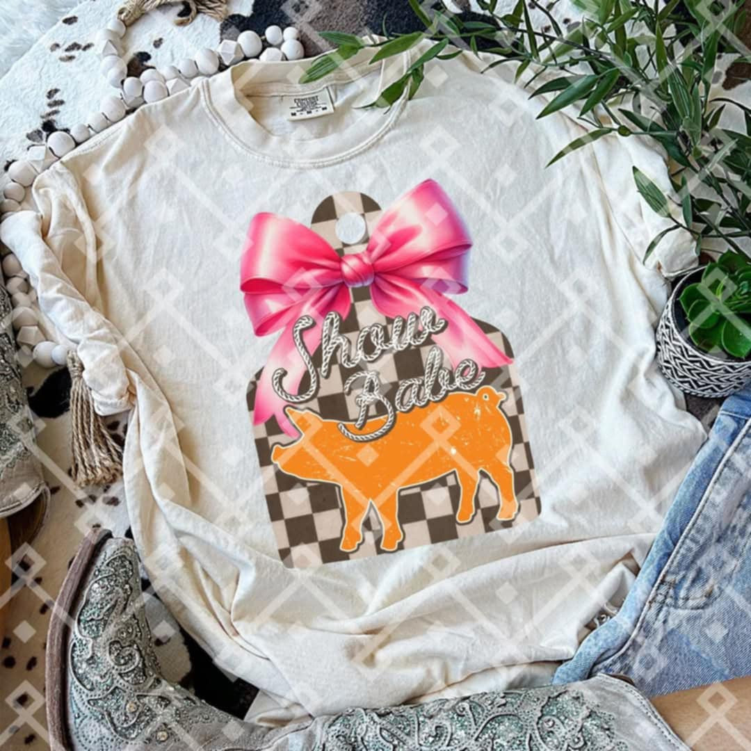 Show babe pig (CRAFTI) 91094 DTF transfer