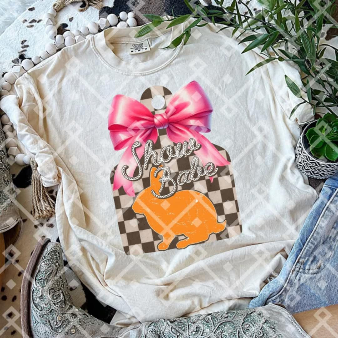 Show babe bunny (CRAFTI) 91092 DTF transfer