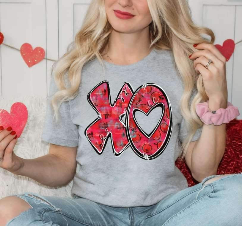 Xo red 19645 DTF Transfer