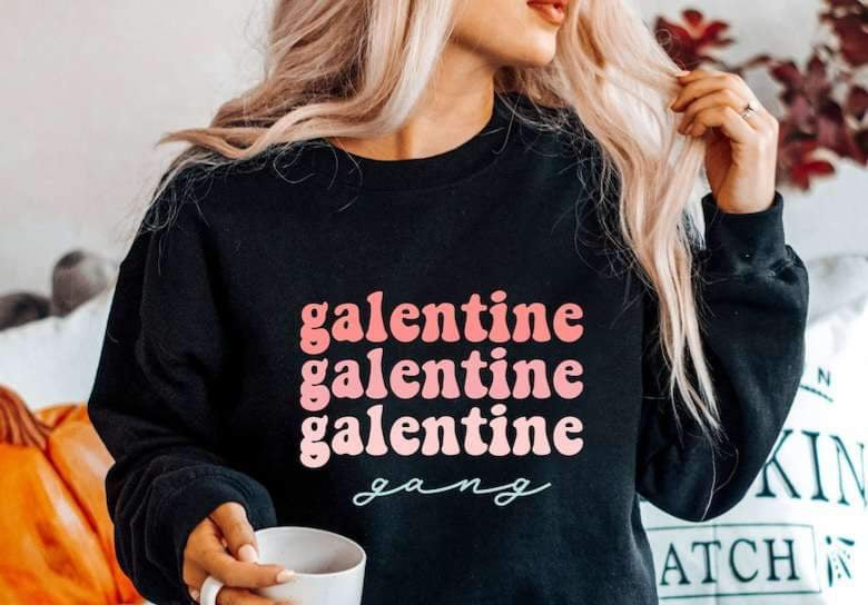 Galentine gang stacked 19684 DTF Transfer