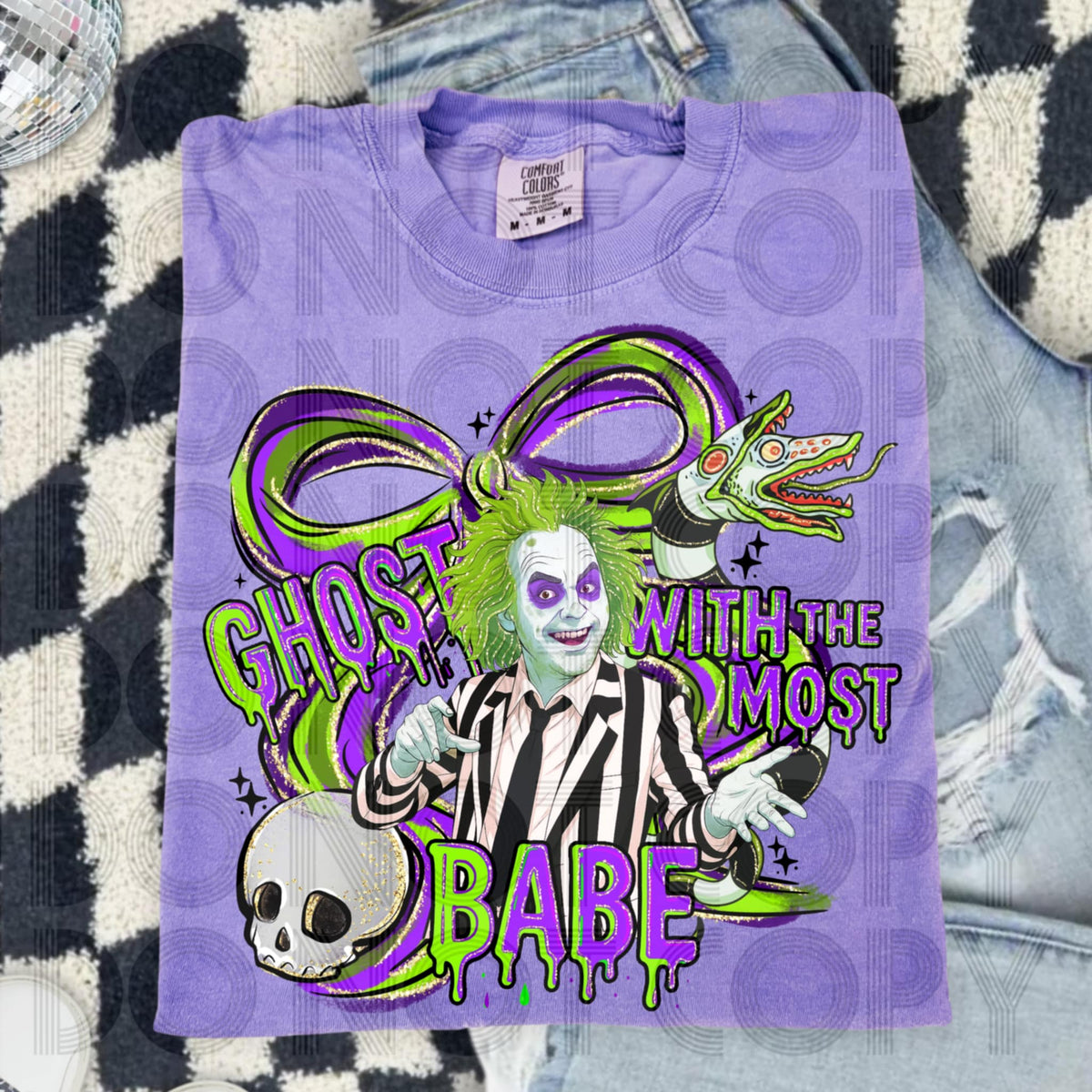 Ghost with the most (renewed) DTF transfer