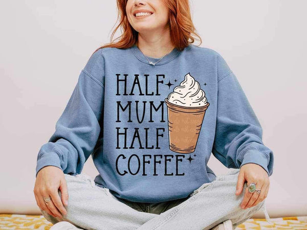 Half MUM half coffee (LYTTLE) 19718 DTF Transfer