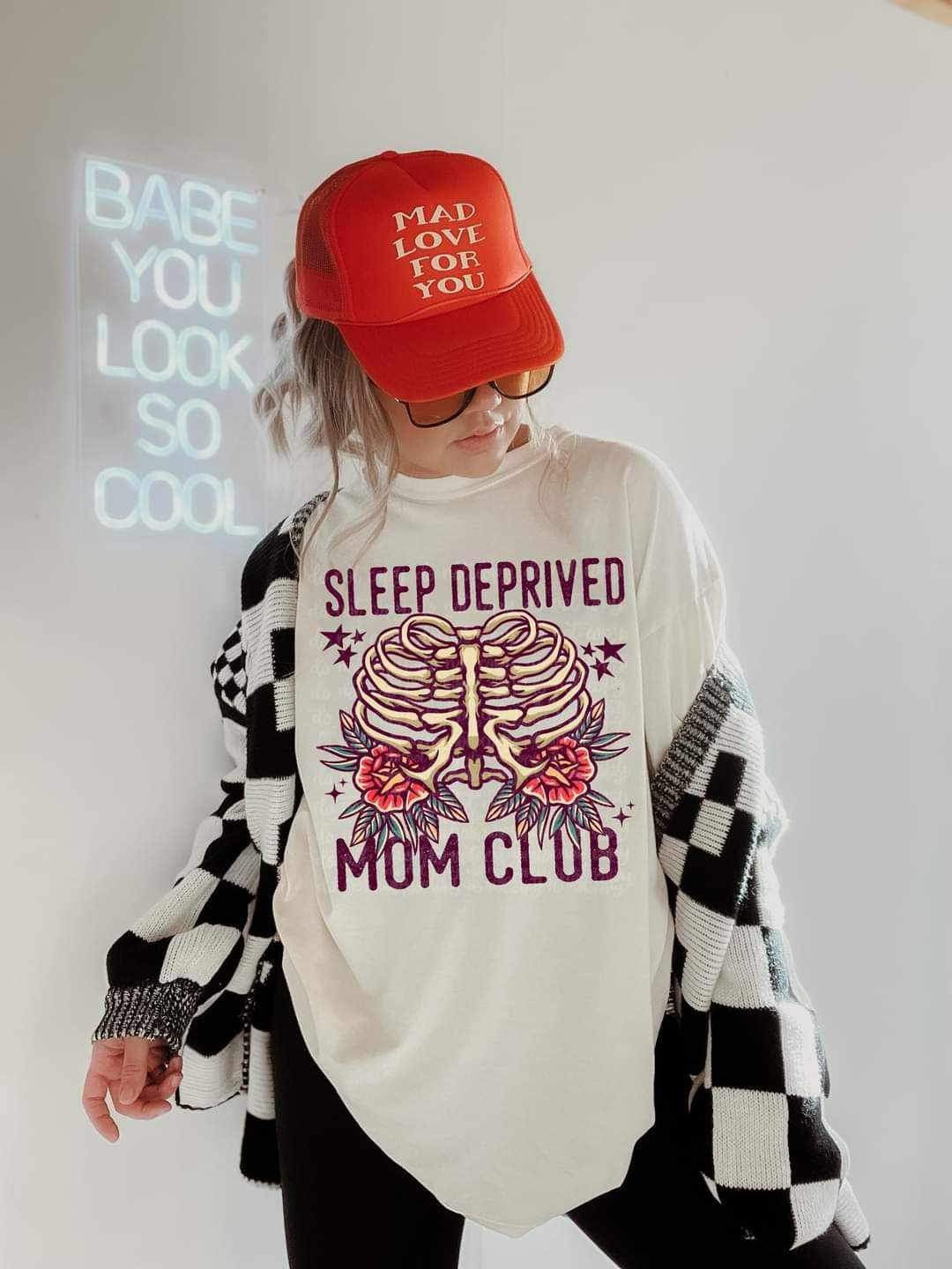 Sleep deprived mom club (LYTTLE) 19703 DTF Transferee