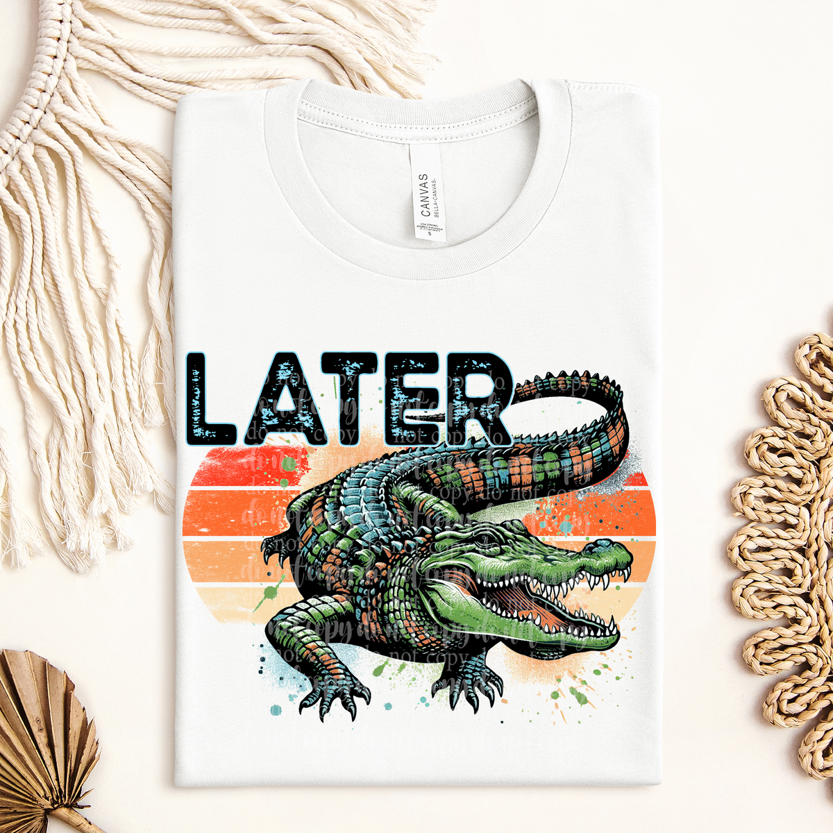 Later gator (TDD) 39550 DTF transfer
