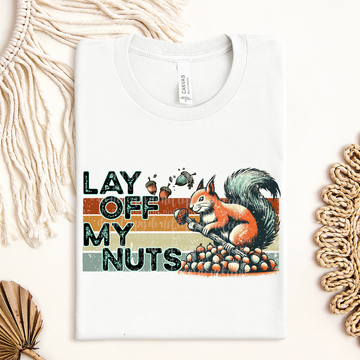 Lay off my nuts (TDD) 39542 DTF transfer