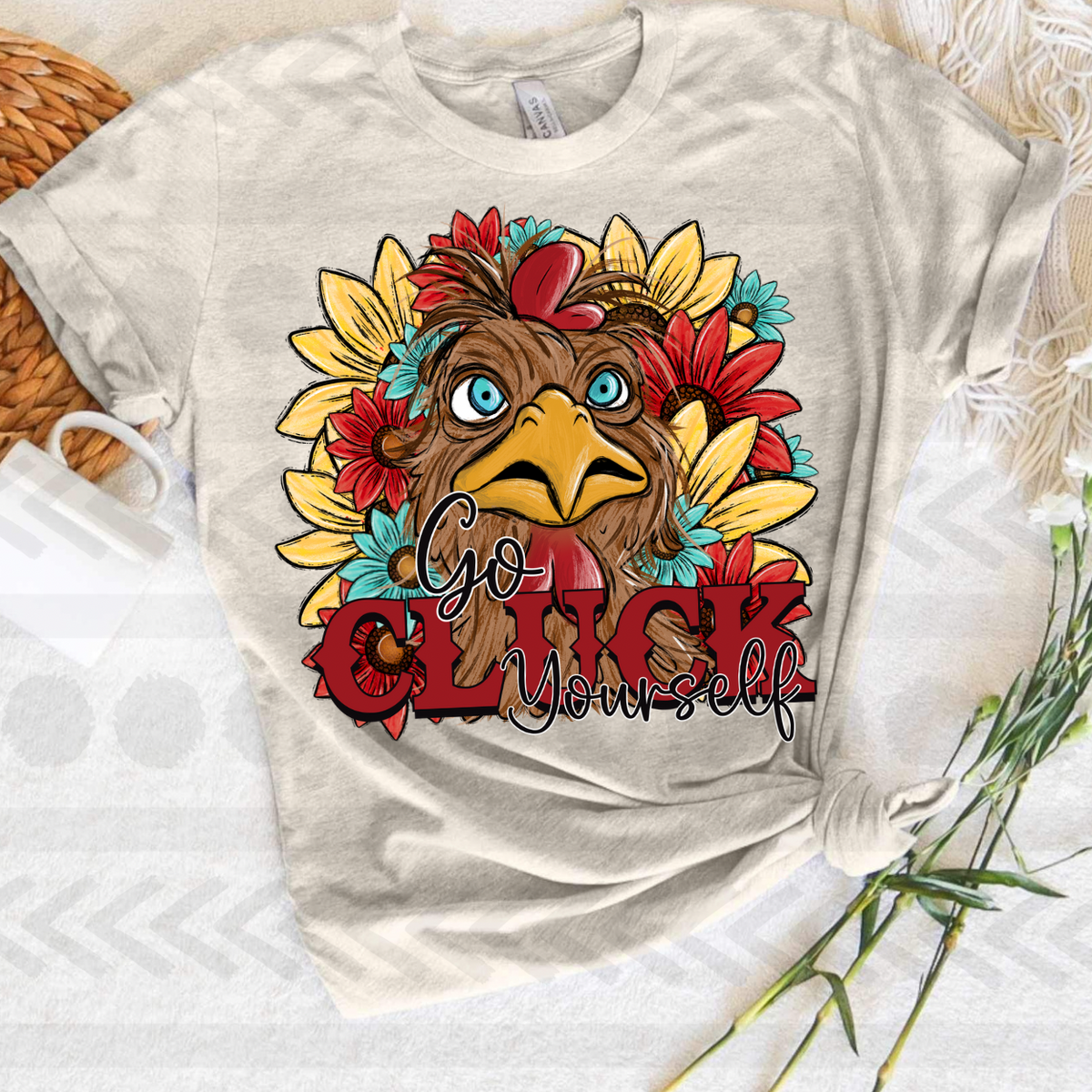 Go Cluck Yourself DTF transfer