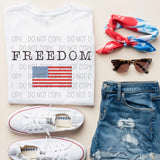 Freedom with flag (SWD) 29039 DTF transfer