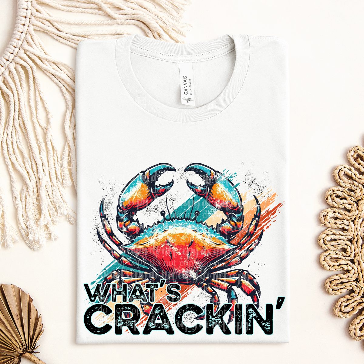 What’s crackin crab (TDD) 39528 DTF transfer