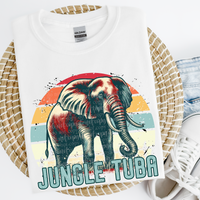 Jungle tuba elephant (TDD) 39525 DTF transfer