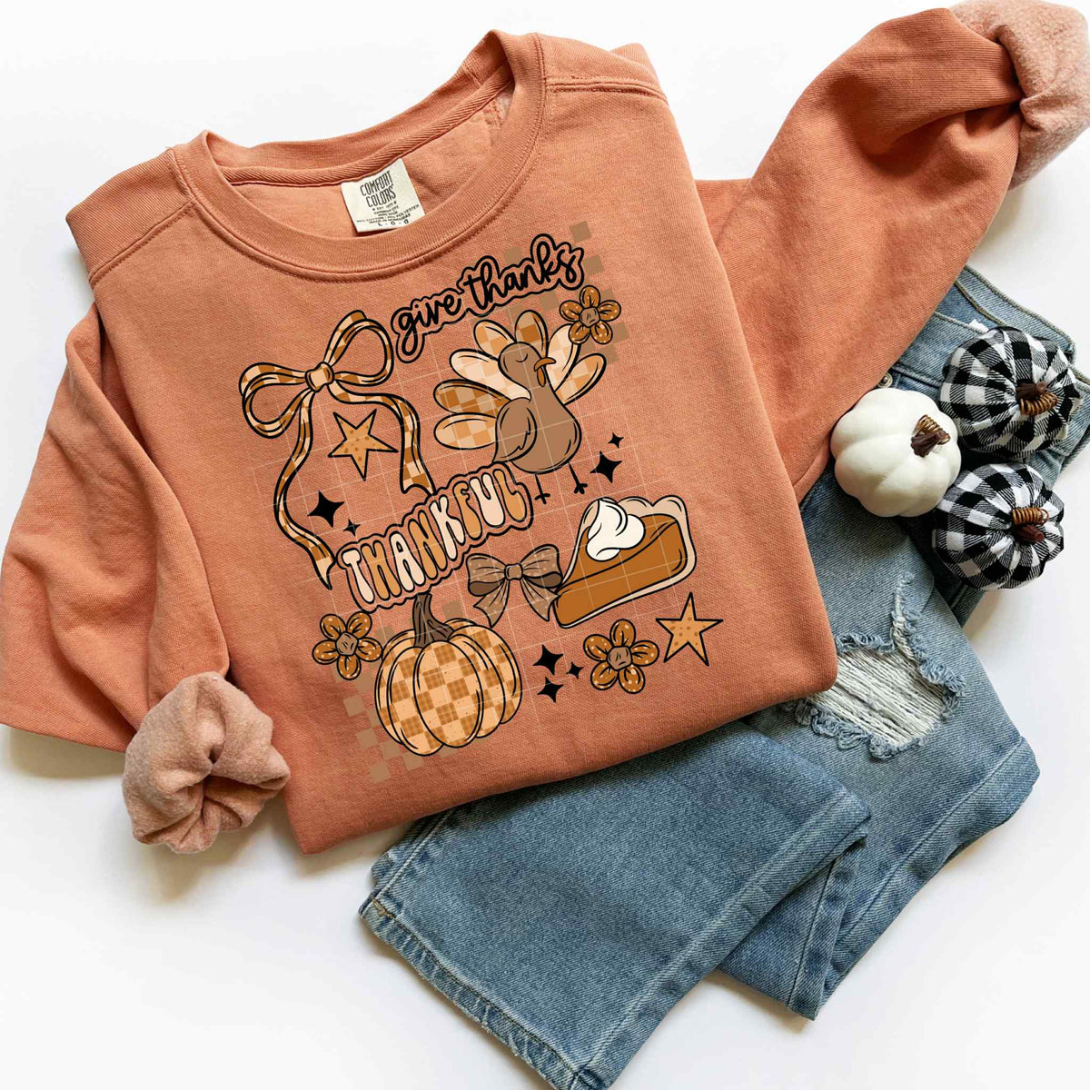 Thanksgiving Collage CSC DTF transfer