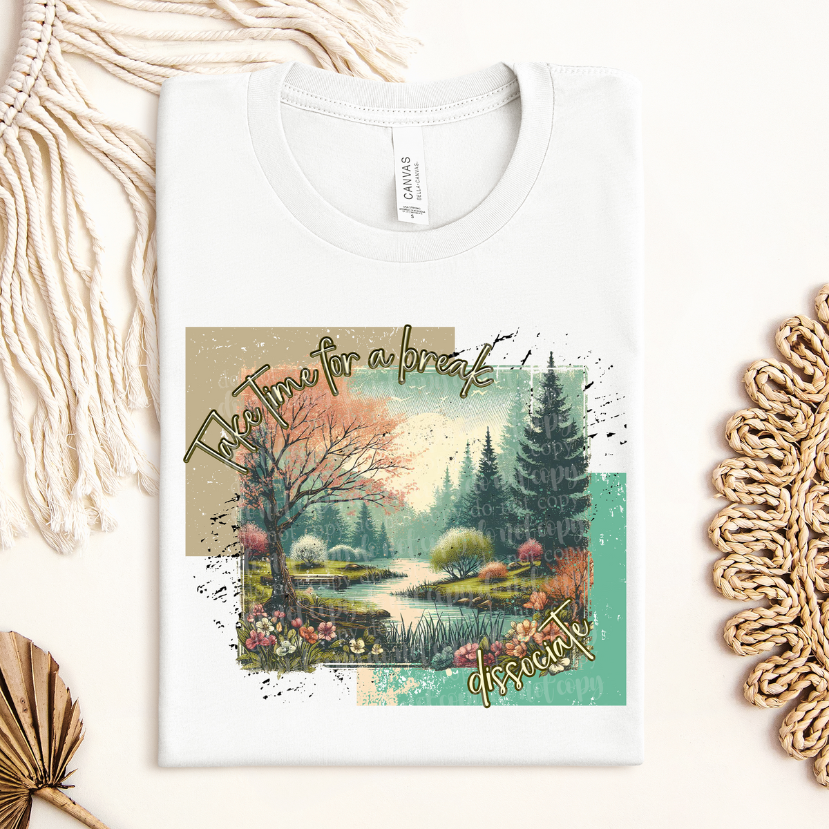 Take time for a break (TDD) 39509 DTF transferr