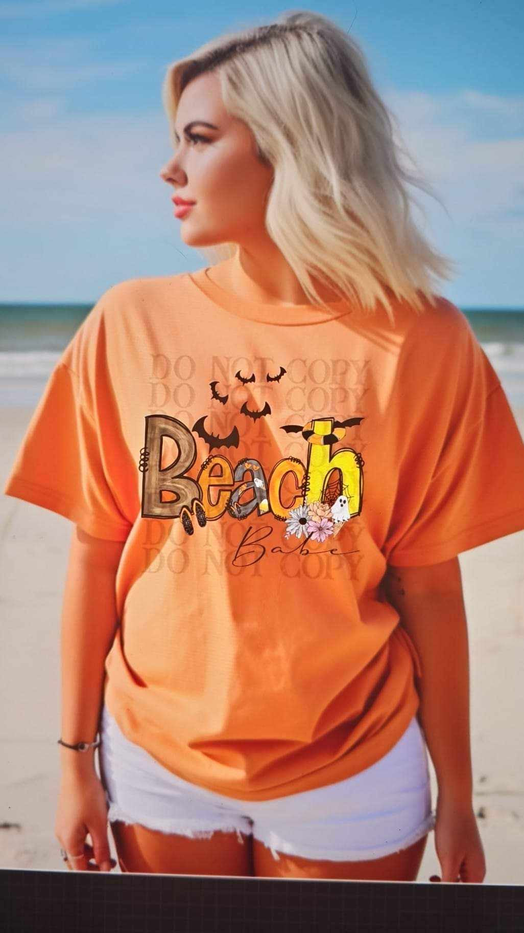 Beach babe spooky items (WSD) 29100 DTF transfer